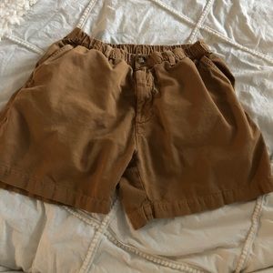 chubbies!! dark khaki color